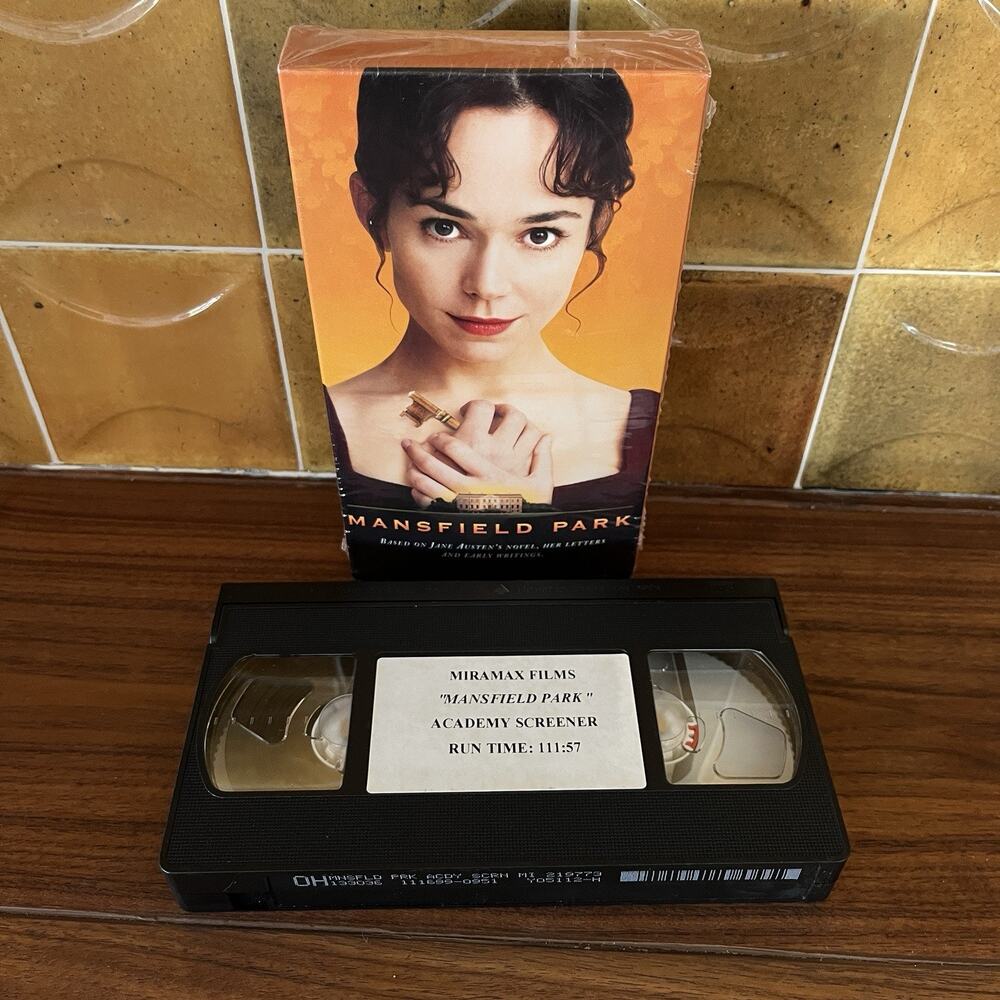 Mansfield Park VHS 1999 Academy Screener FYC Miramax